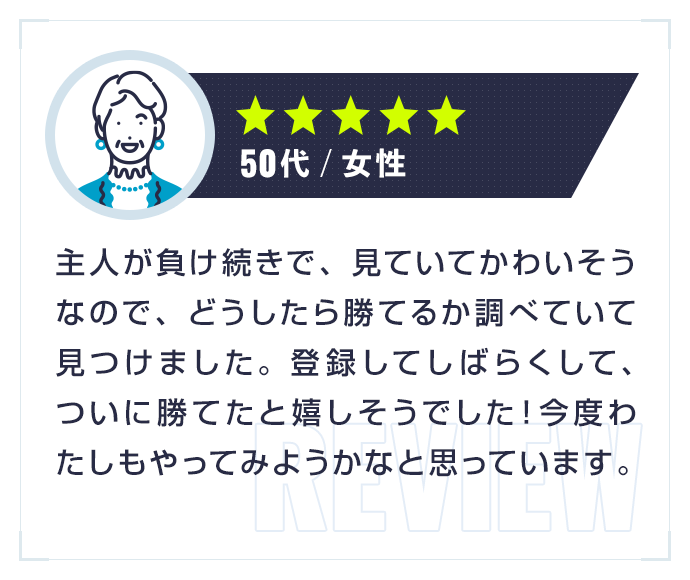 ★★★★★|50代・女性