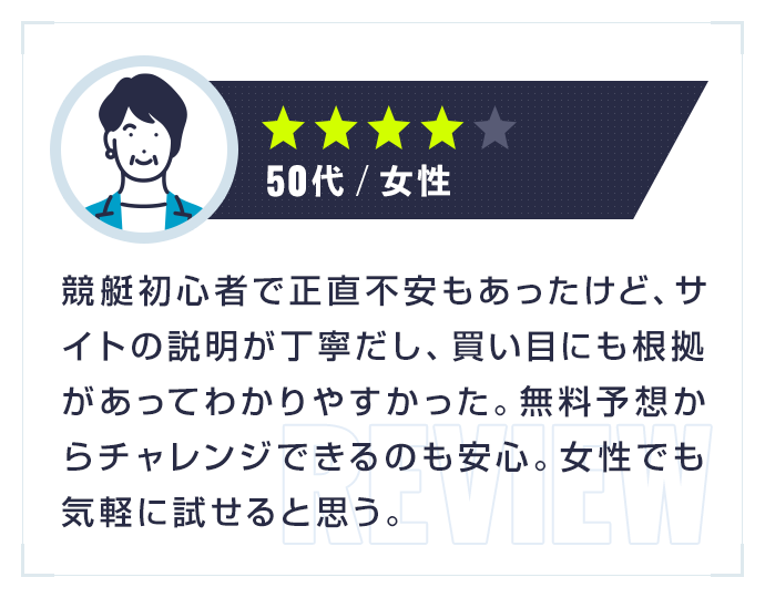 ★★★★|50代・女性